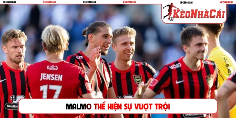Malmo thể hiện sự vượt trội khi đối đầu với Brommapojkarna